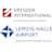 Logo Flughafen Dresden & Leipzig/Halle