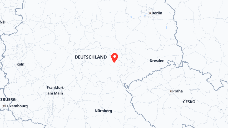 Karte der Job-Standorte