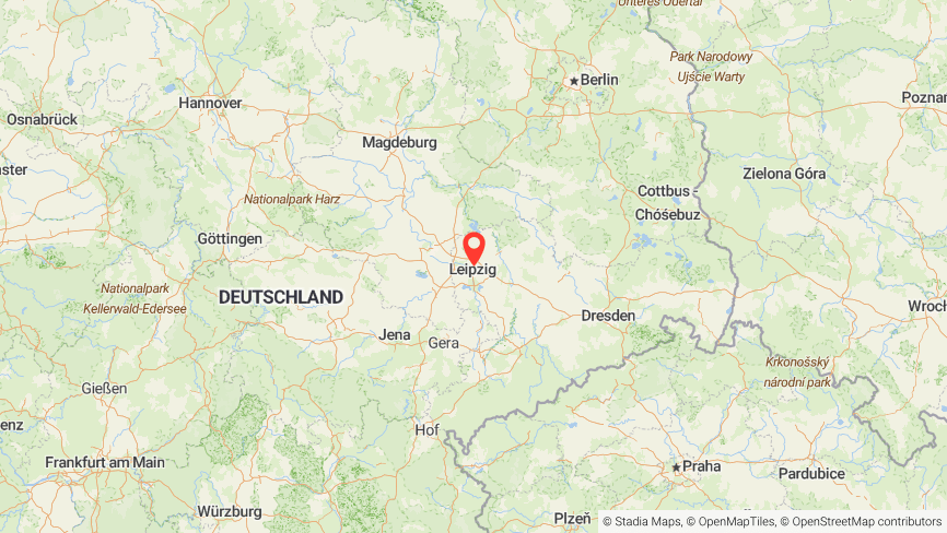 Karte der Job-Standorte