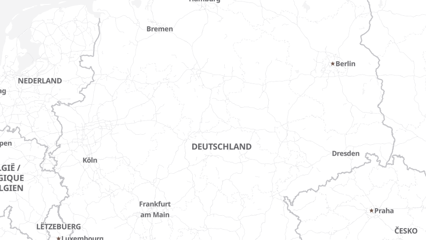 Karte der Job-Standorte