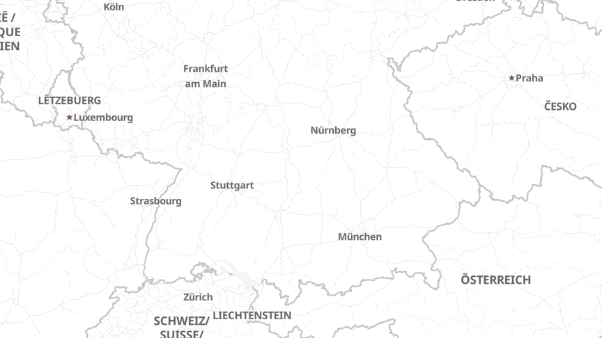 Karte der Job-Standorte