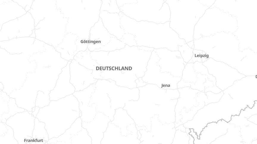 Karte der Standorte von Analytik Jena AG
