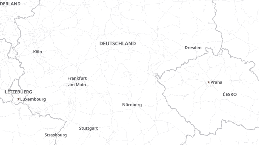 Karte der Standorte von ANregiomed gKU