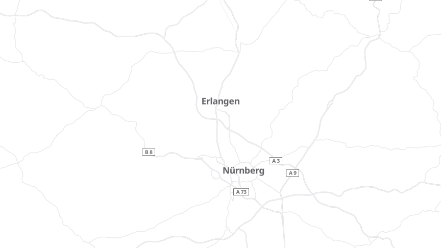 Karte der Job-Standorte