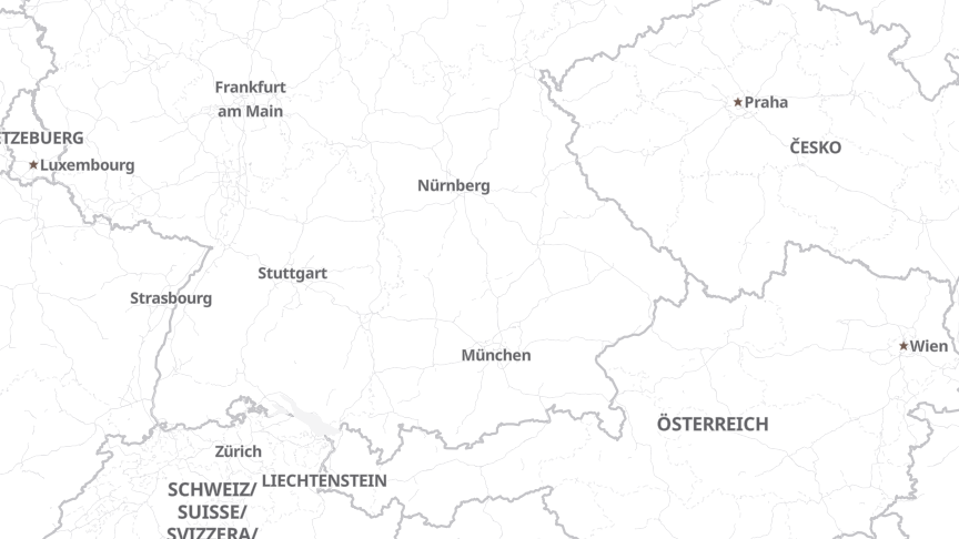 Karte der Job-Standorte