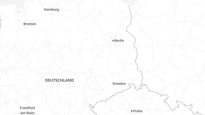 Karte der Standorte von Spread Group