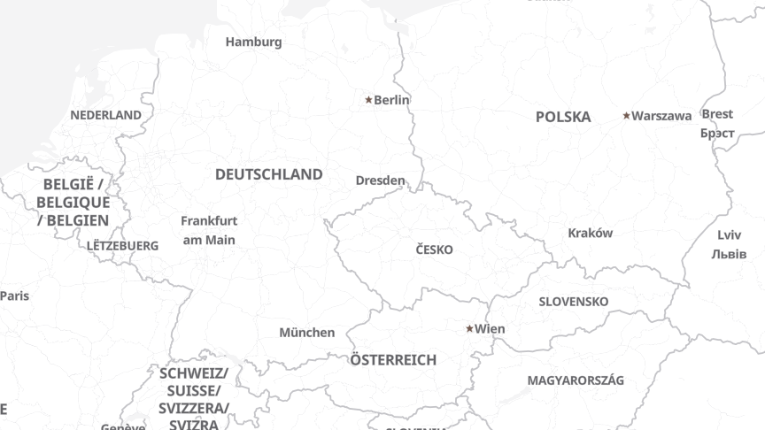 Karte der Standorte von MAP Consulting & Solutions GmbH