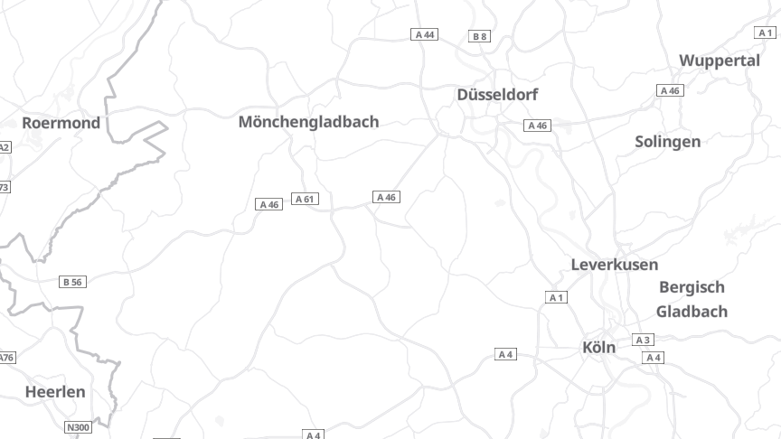 Karte der Job-Standorte