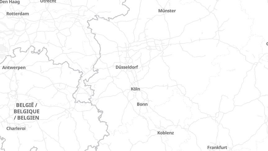 Karte der Job-Standorte