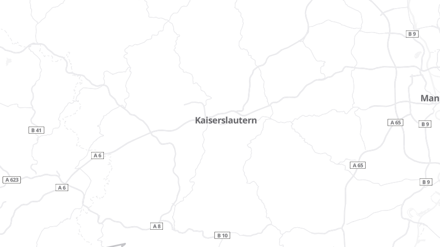 Karte der Job-Standorte