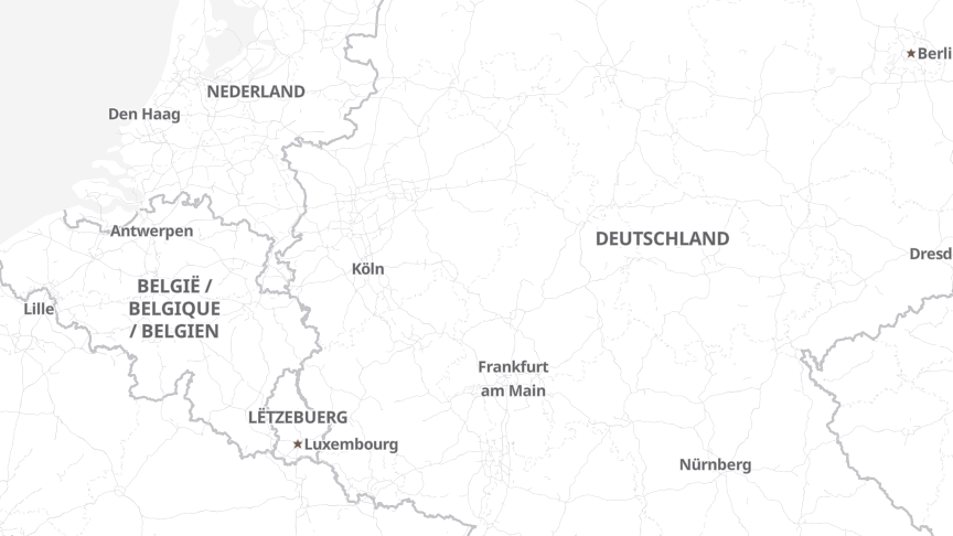 Karte der Standorte von LVM Versicherung