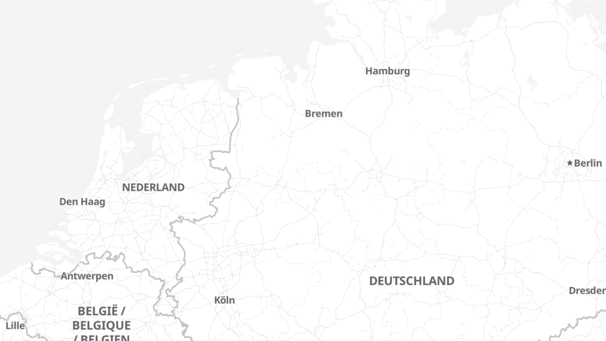 Karte der Standorte von DLA Piper