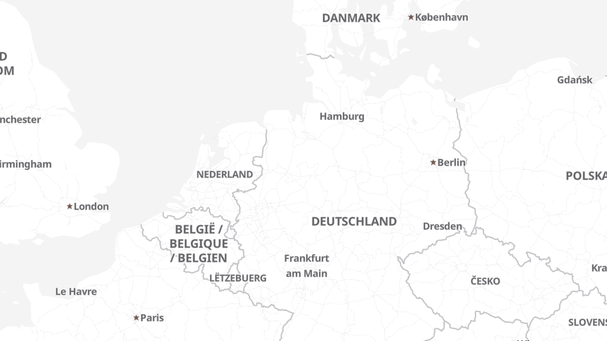 Karte der Standorte von Aitiva GmbH