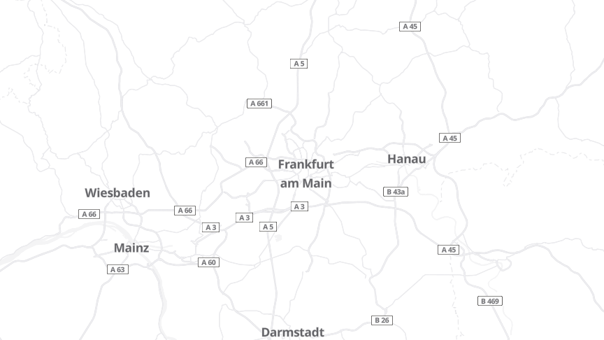 Karte der Job-Standorte