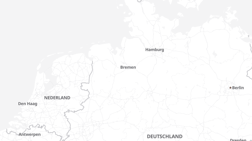 Karte der Standorte von Enercity AG