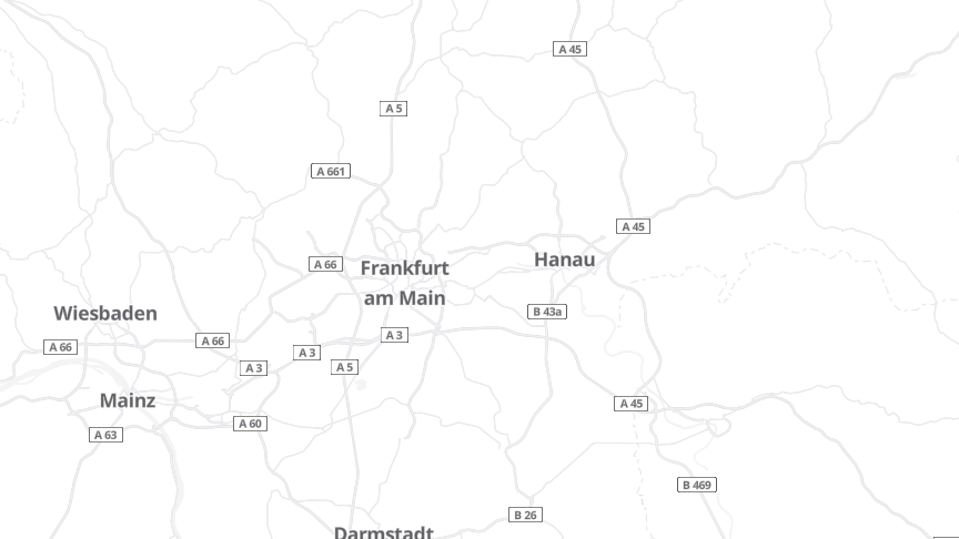 Karte der Job-Standorte