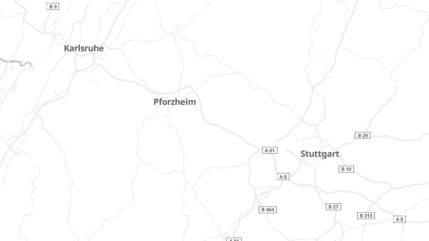 Karte der Job-Standorte