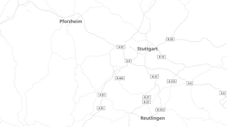 Karte der Job-Standorte