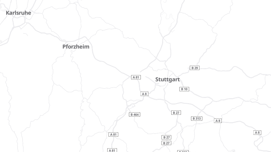 Karte der Job-Standorte