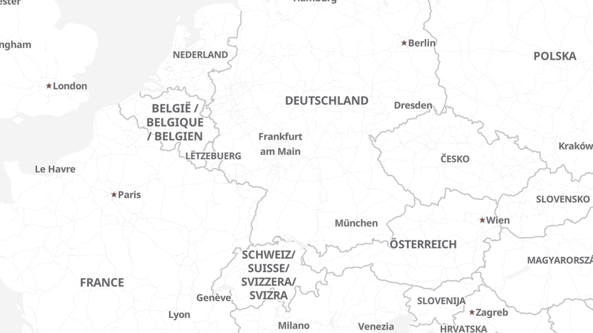 Karte der Standorte von TRUSTEQ GmbH