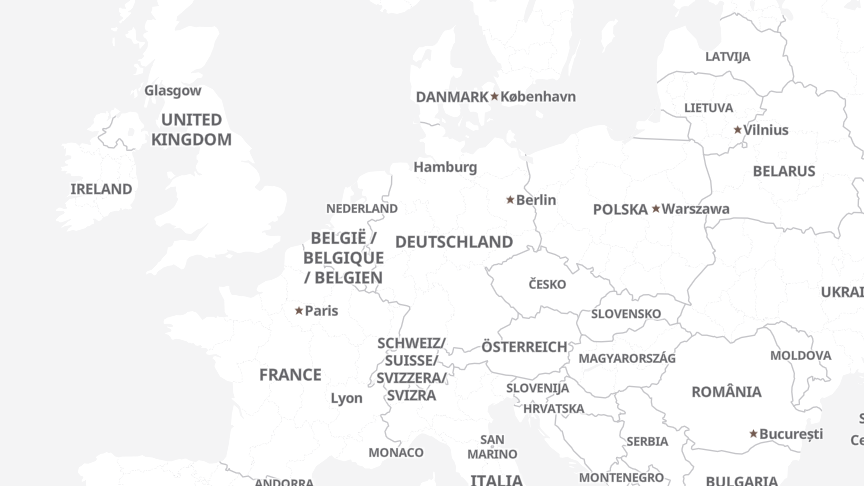 Karte der Standorte von Weiss IT Solutions GmbH