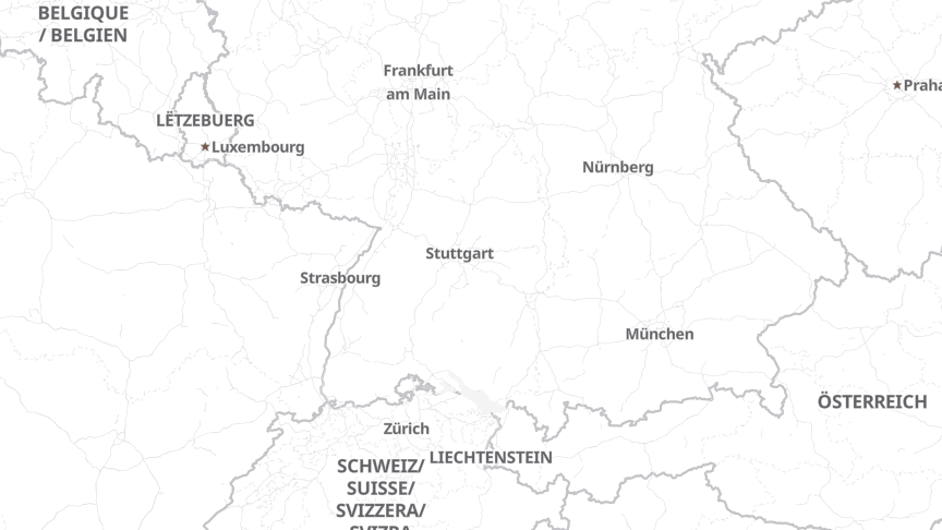 Karte der Job-Standorte