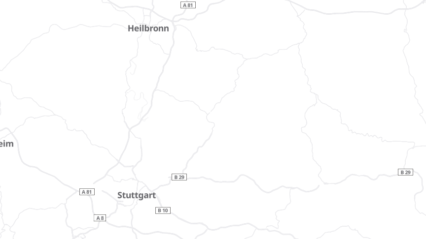 Karte der Job-Standorte
