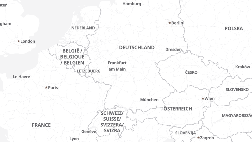 Karte der Standorte von MVTec Software GmbH