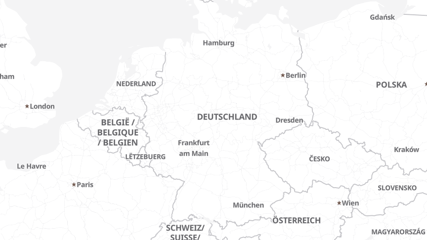 Karte der Standorte von Salzgitter AG