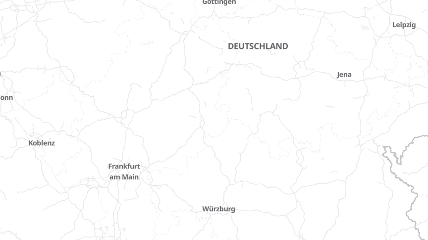 Karte der Job-Standorte